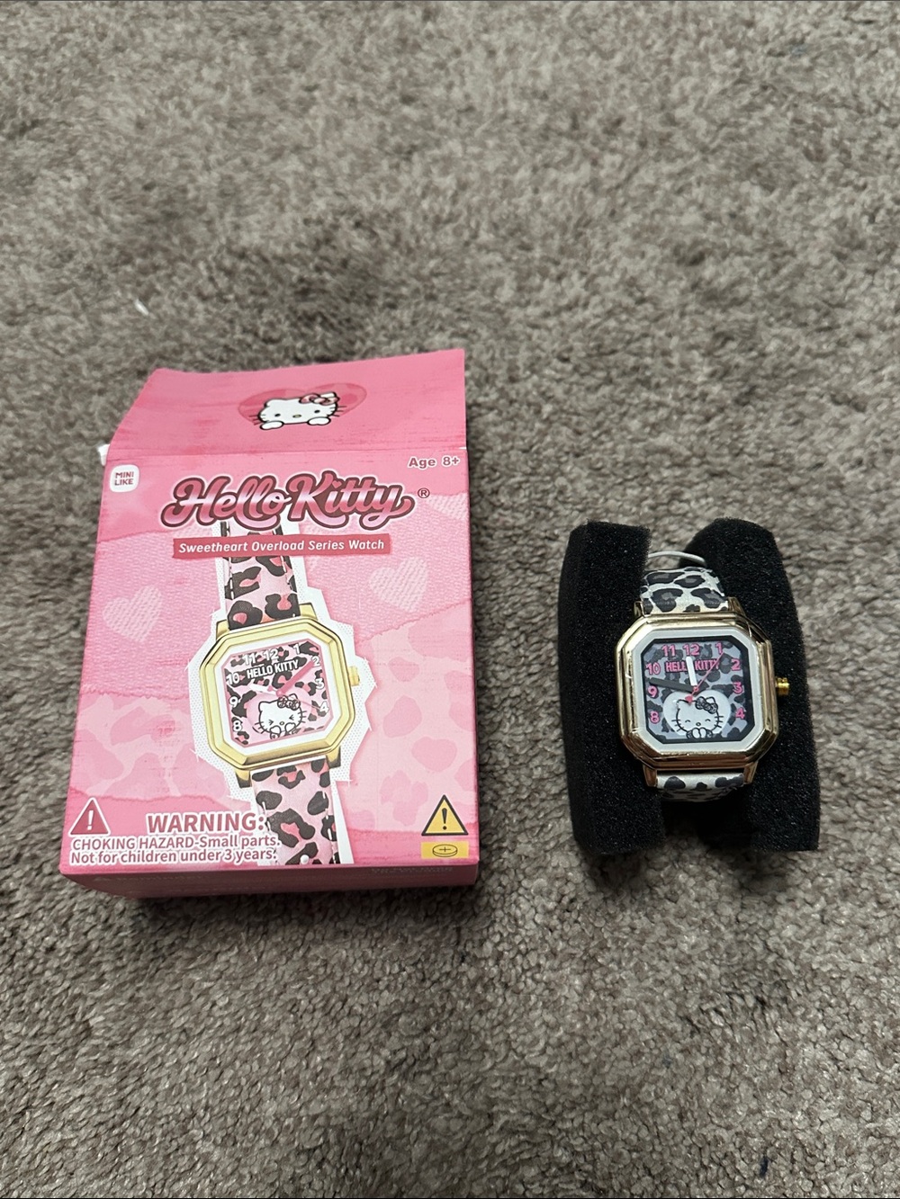 Hello Kitty Sweetheart Overload Series Watch - Ash Grey